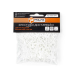 Хрестики для плитки сірі POLAX 2,5мм 100-041 19335