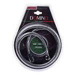 Шланг для душа хром розтяжний Domino 120-150см NH-72C 07D 27373