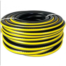 Шланг для поливу 3/4 АГАТ чорно-жовтий 179177