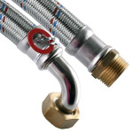 Шланг до насосної станції 0,6м 1 М/F 1 кутовий 23757