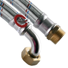 Шланг до насосної станції 0,6м 1 М/F 1 кутовий 23757