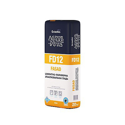 Шпатлівка акріл путц фасад FD-12 5кг Україна