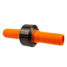 Штуцер двохсторонній пласт 3/4 полив