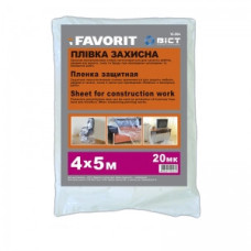 Плівка захисна малярна 4х5м. 20мкр. 2976 39116