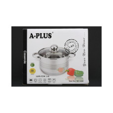 15210 Каструля нерж А+ 2164 1,4л