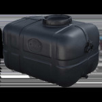 Бак для душа чорний прямокут. 85л 179162 Україна