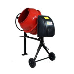 Бетонозмішувач СМ160П бак 160л 650Вт вага 60кг готова суміш 120л