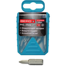 Біта під саморіз PH2 25мм BERG 47-121