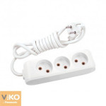 Подовжувач VIKO 2м 3гнізда Турція