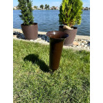 Ваза для квітів пласт Флакон Конус 37мм 151032