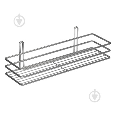 Поличка  в ванну хром 1-ярусна 35см 3-к. ПУ 25132 10768