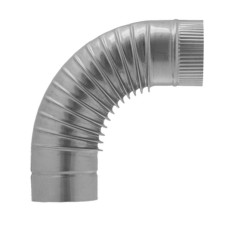 Відвід гофра оцинков. 90гр д130мм 27865 Україна