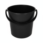 Відро 10л чорне П-агро пласт. руч 15192