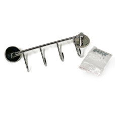 Вішалка хром 4 крючки А+ 15800