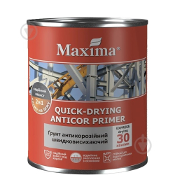 Грунт швидковисохаючий Сірий Maxima 0.9кг 3300023 Україна
