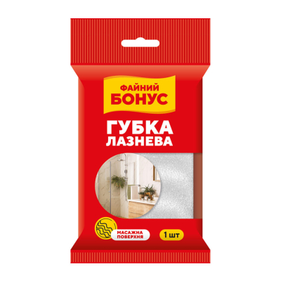 Губка лазнева БОНУС 30247
