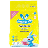 Порошок пральний Вухастик 4,5кг дитячий 30653