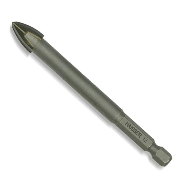 Свердло по склу та плитці д12 HAISSER CROSS HEAD 3300132