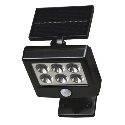 Світильник LED Lebron L-SL-48648AT з датчиком рух. з сонячною пан. Li-Ion 500mah 15-17-60 85155