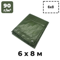 Тент 6х8м олива 79970