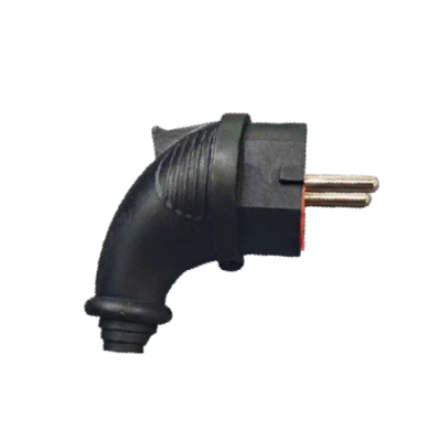 Вилка з/з 16А каучук Г-подібна чорна MARSO 62-53-17 87764
