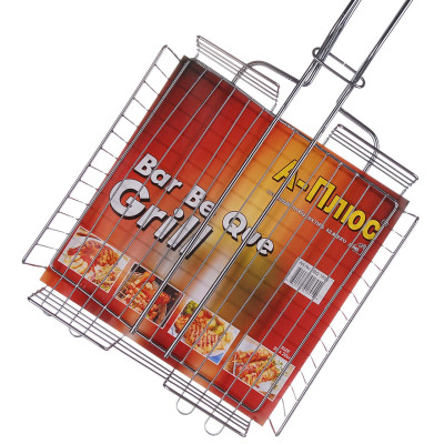 Барбекю решітка А+ АП1882 42х32х6см з лопаткою 79933