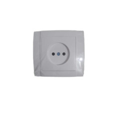 Розетка одинарна врізна Q-MAX 521