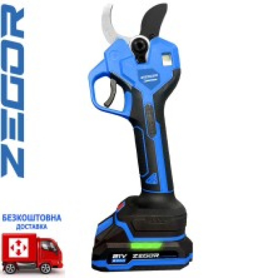 Сікатор акумуляторний ESAX-21 BL-32 Zegor 32мм!, 2.0ah акб, заряд, прист. 67847