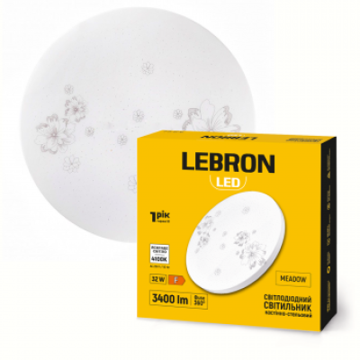 Світильник LED Леброн 16W 6500K  L-CL-M MEADOW 15-23-23 68817