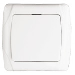 Вимикач врізний одинарний Q-MAX 601 87146