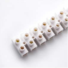 Клемник білий 60А 25мм2 APRO 390837