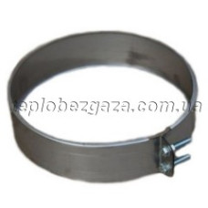 Хомут обжимний нерж д120 Україна
