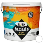 Фарба в/е  мульті Фасад Рута біла матова 4кг 33378 ЗІП Україна