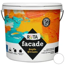 Фарба в/е  мульті Фасад Рута біла матова 4кг 33378 ЗІП Україна