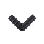 Крапельний полив -  коліно-з'єднувач для труби 16мм Bradas 27944 Польща