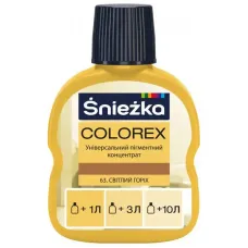 Колорекс №63 Світлий горіх 100мл 19187 Снєжка Польща
