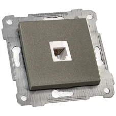 Механізи розетки комп. 1гн. Mutlusan графіт 47-07-77 87517