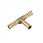 Трубка латунна потрійна 10х10х10мм 29042