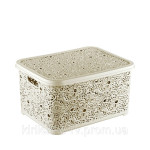 Кошик Ажур 28л з кришкою 152366 Україна