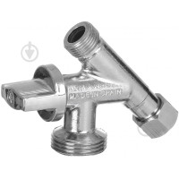 Кран до пральної машини 3/4х3/4x3/4 QProfessional з подовжувачем 29105