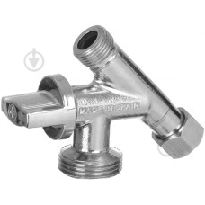 Кран до пральної машини 3/4х3/4x3/4 QProfessional з подовжувачем 29105