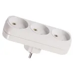 Трійник електричний Люксель1017