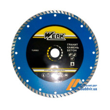 Круг алмазний Turbo 230х7х22.225 WERK 39562