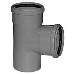 Трійник каналізаційний д110 90* 27219 Україна