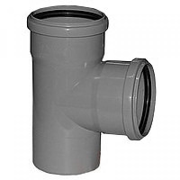 Трійник каналізаційний д110 90* 27219 Україна