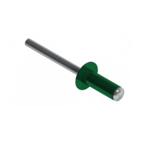 Закльопка 4х10 RAL6005 кольрова