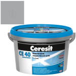 Затирка Ceresit 2кг вологостійка Платиновий 39 391013