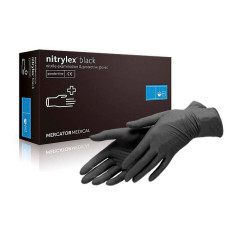 Перчатки мед S чорні Nitrilex 159909