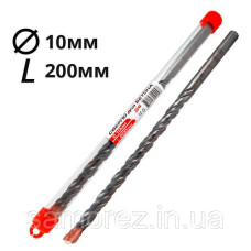 Свердло по бетону з победит напайкою 10х200 UADRILL 19-232