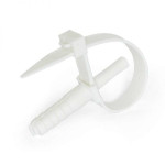 Хомут кабель шв монтажу fi 8 білі (за 1шт)